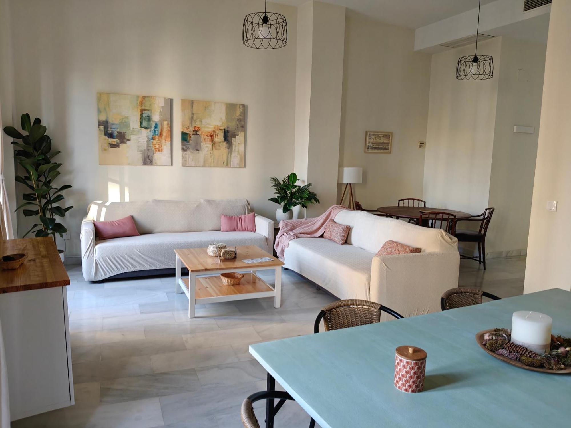 Charming Bright Apartment With Balconies On Cuesta Del Rosario Seville Exterior photo